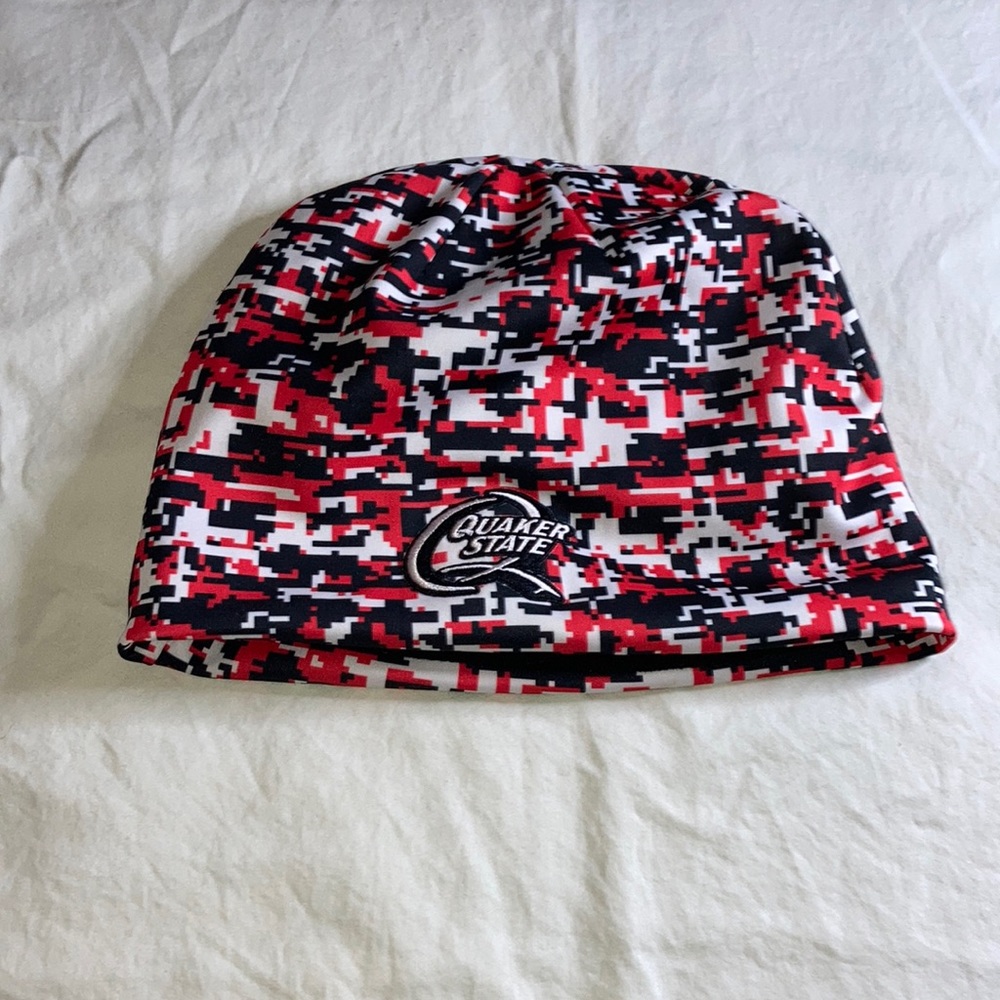 Quaker state beanie
